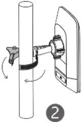 RUIJIE 5GHz Dual-stream 5KM Wireless Bridge Series B02