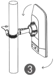 RUIJIE 5GHz Dual-stream 5KM Wireless Bridge Series B03