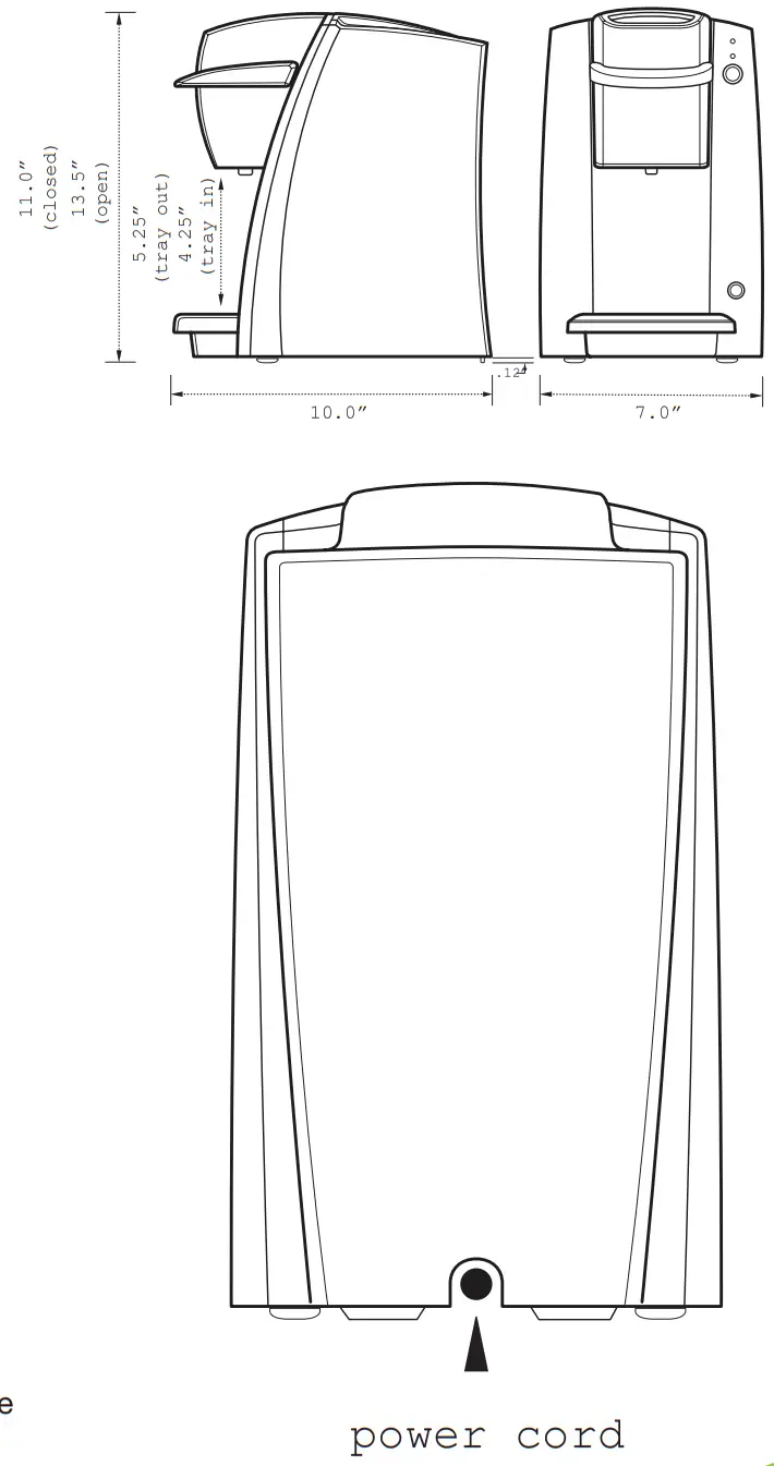 KEURIG K130 In Room Brewing System - FEATURES