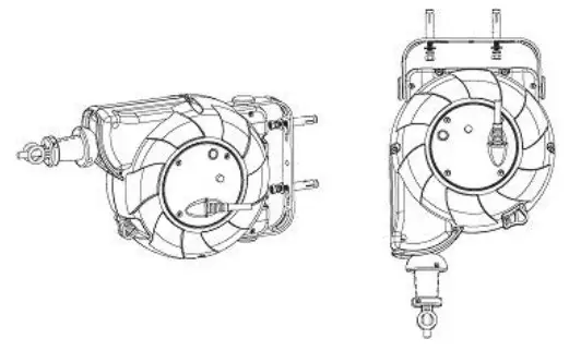 brennenstuhl 1241020300 Automatic Extension Cord with Retractor - Fig