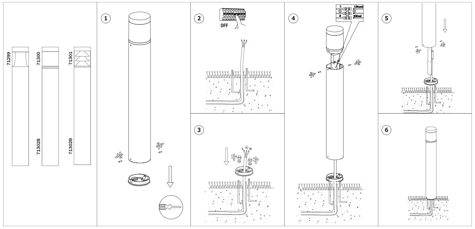 FARO BARCELONA 71299 Outdoor Lamp