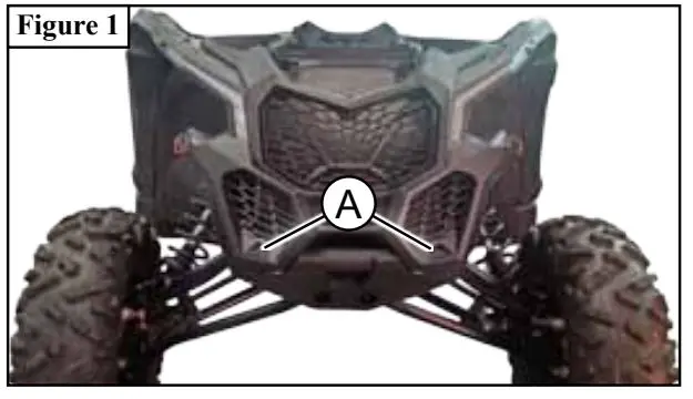 CYCLE GEAR 101955 Winch Mount - Figure 1