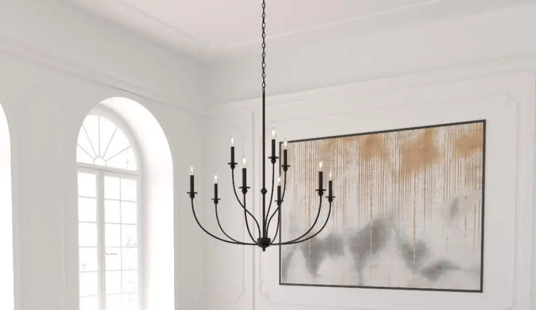 Hunter 19632 9 Light Chandelier Instruction Manual