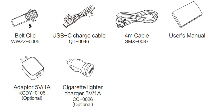 AnyTone BT01 Bluetooth Microphone - Figure 1