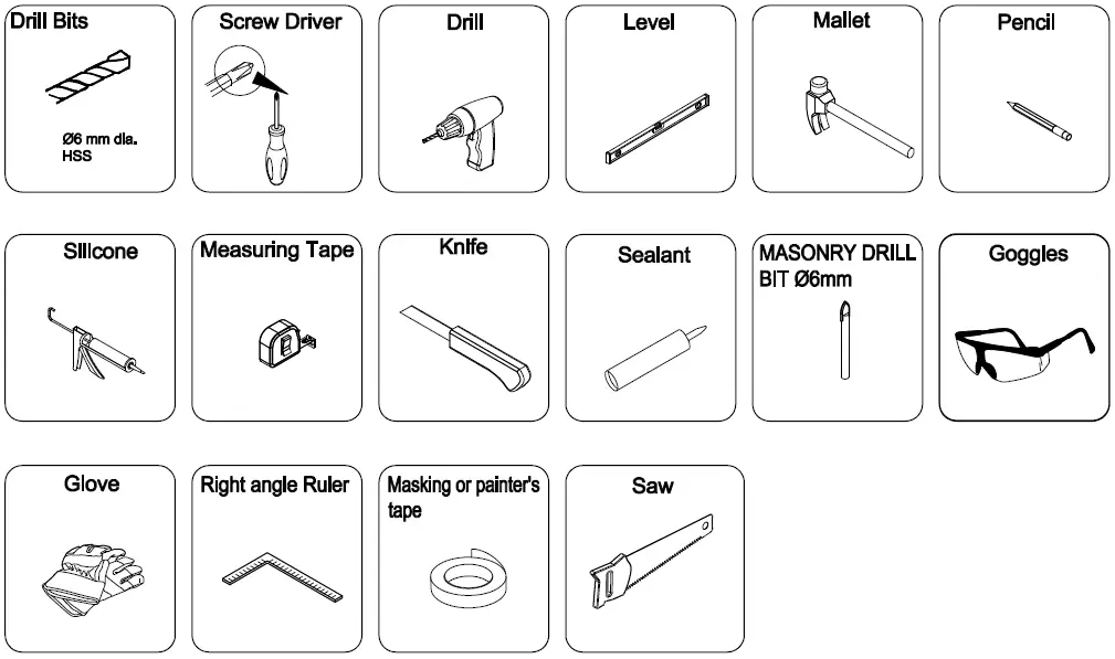 ES-DIY-KJFXSD5658CH08V1-58-60-Inch-W-x-58-Inch-H-Sliding-Semi-Frameless-Tub-Door-in-Chrome-with-Clear-Glass-fig-4