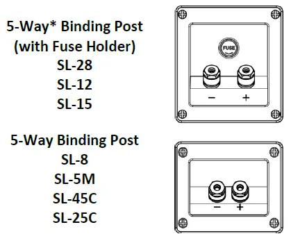 Cerwin-Vega SL-15 Quad Center Channel Speaker 2