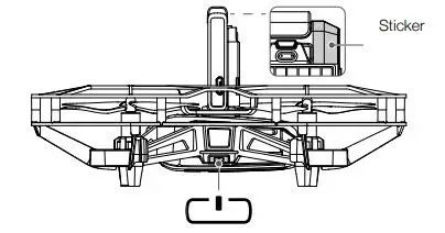 dji ROBOMASTER TT Swarm Combo Drone User Guide - Power on the Primary aircraft