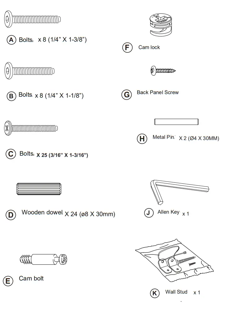 storkcraft 03210 30 Modern Convertible Changing Table - fig 1