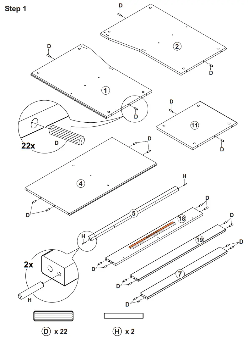 storkcraft 03210 30 Modern Convertible Changing Table - fig 2
