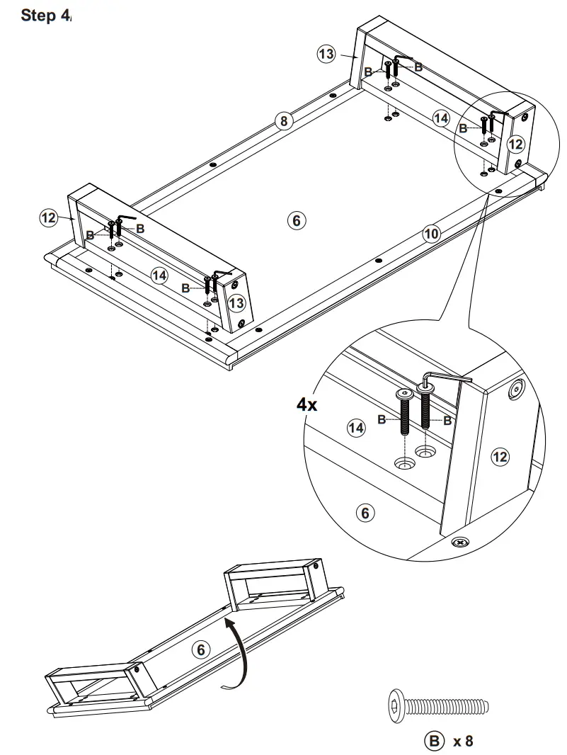 storkcraft 03210 30 Modern Convertible Changing Table - fig 4