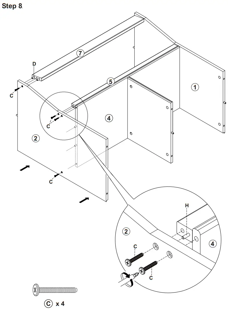 storkcraft 03210 30 Modern Convertible Changing Table - fig 8