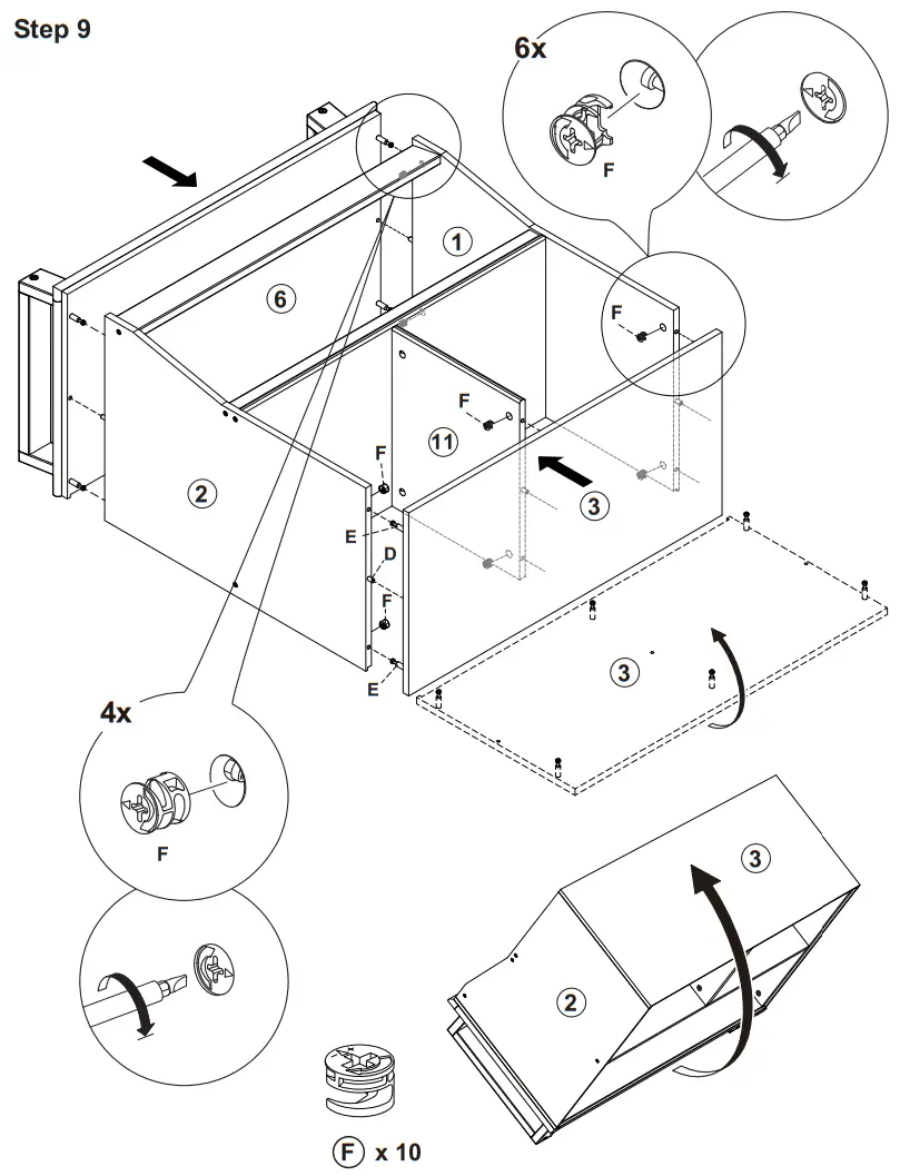storkcraft 03210 30 Modern Convertible Changing Table - fig 9