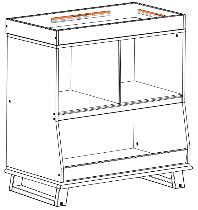 storkcraft 03210 30 Modern Convertible Changing Table