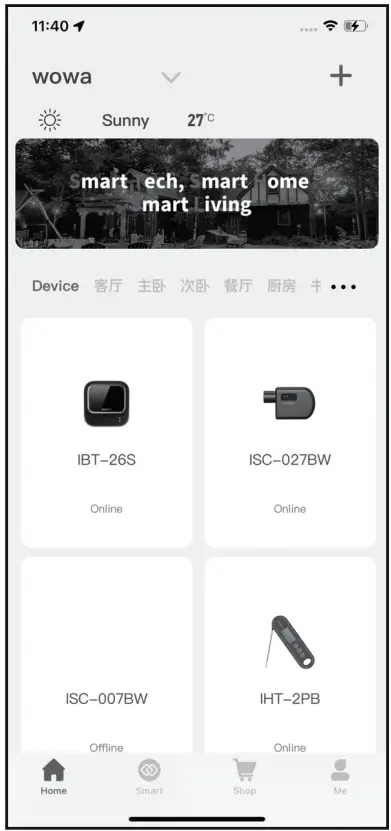 INKBIRD IBT-26S Bluetooth and WiFi Smart BBQ Thermometer fig 13