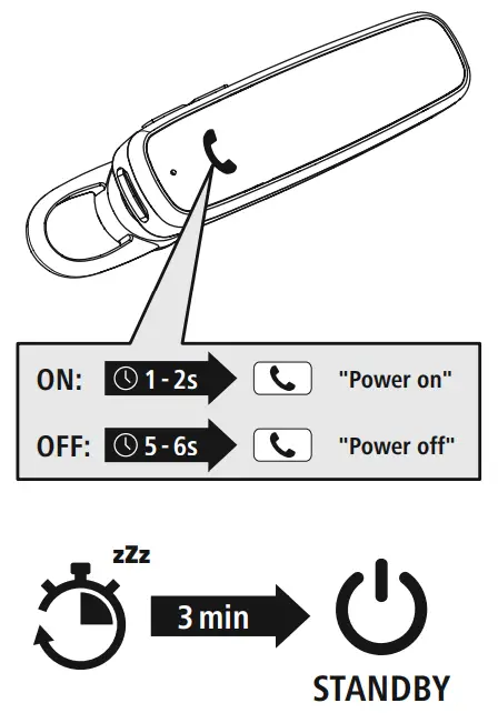 hama 00184148 MyVoice 700 Bluetooth Mono Headse fig 3