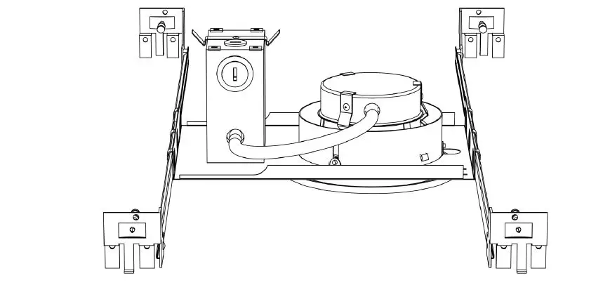 NICOR-DLR4V5-FRAME-Recessed-LED-Downlight-System-FIG-10