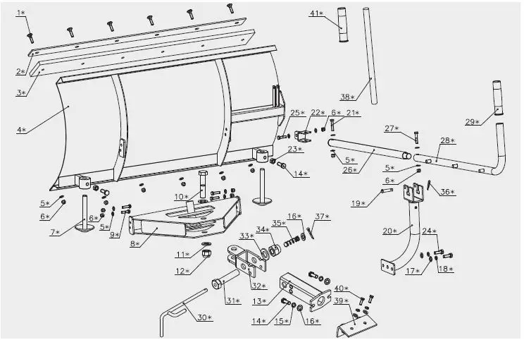 TOPMAQ 31455 Optional Plow Blade-8
