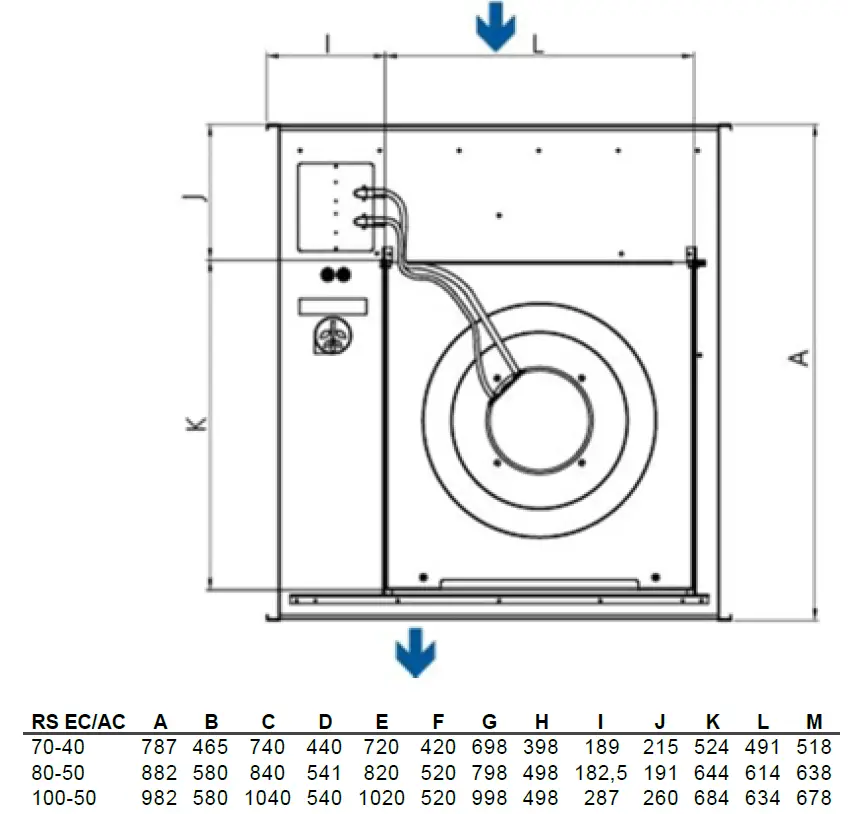 systemair RS 100-50 EC SILEO EC Rectangular Dust Fans 3