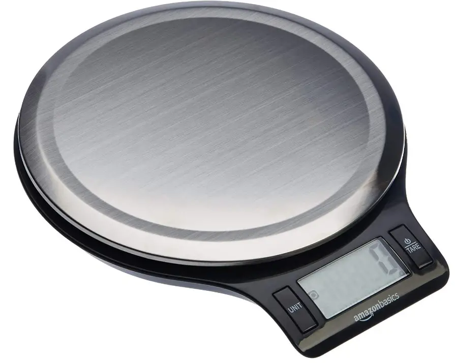 Amazon-Basics-EK3211-Stainless-Steel-Digital-Kitchen-Scale-Product