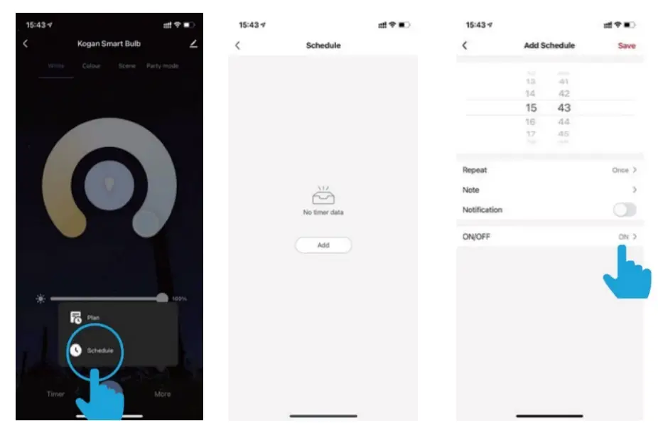 kogan KAGU10RGB1B Smarterhome 5W Colour and Cool or Warm White Smart Bulb - Fig8