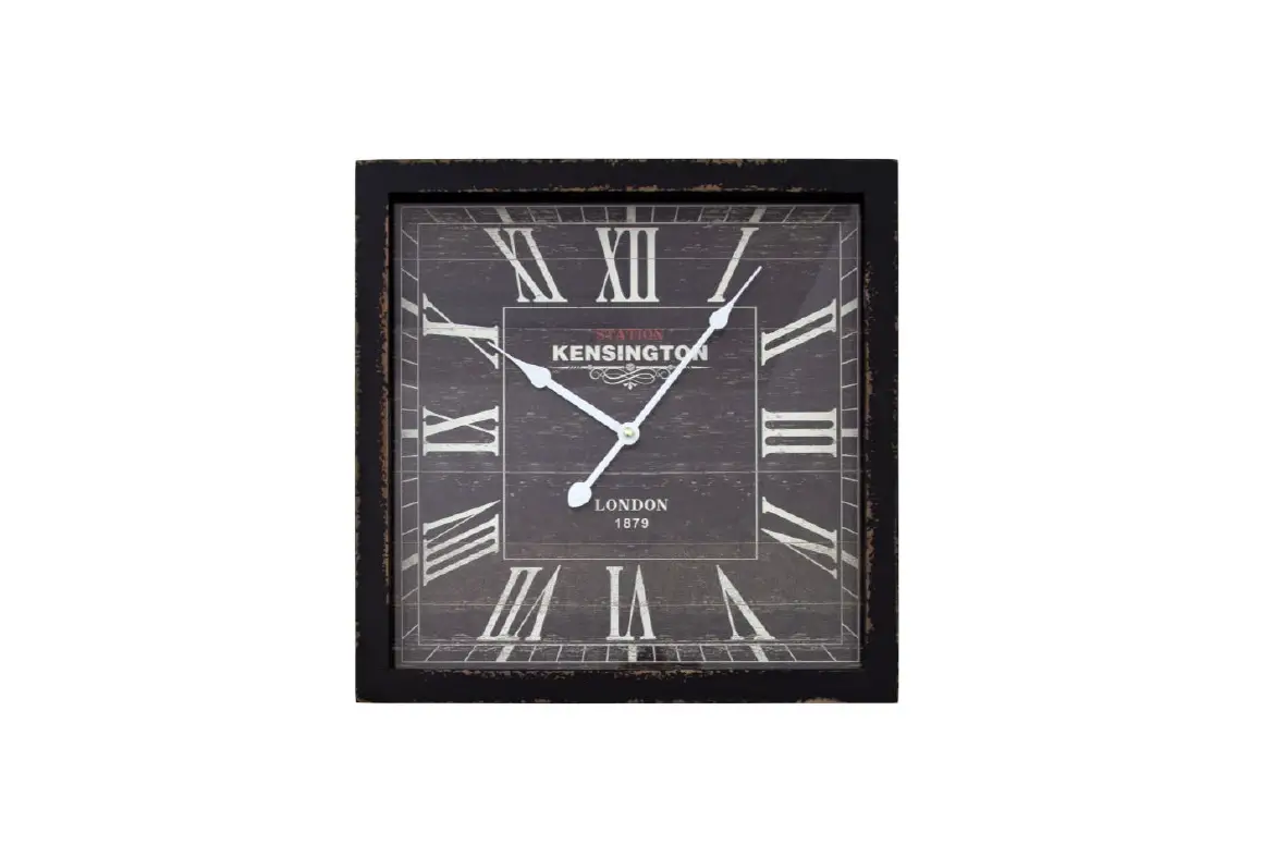 Yhd Clka1b952 Square Wall Clock Distressed User Manual Yhd Clka1b952 Square Wall Clock Distressed User Manual