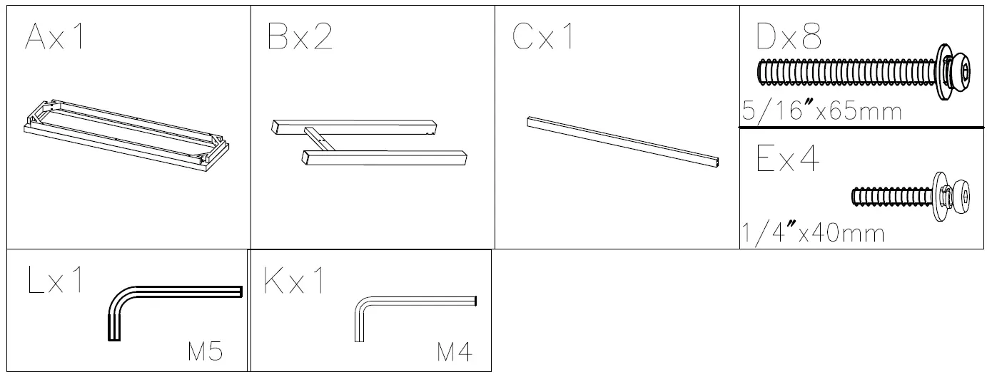 ASHLEY D320-223 Furniture Counter Height Dining Table 1
