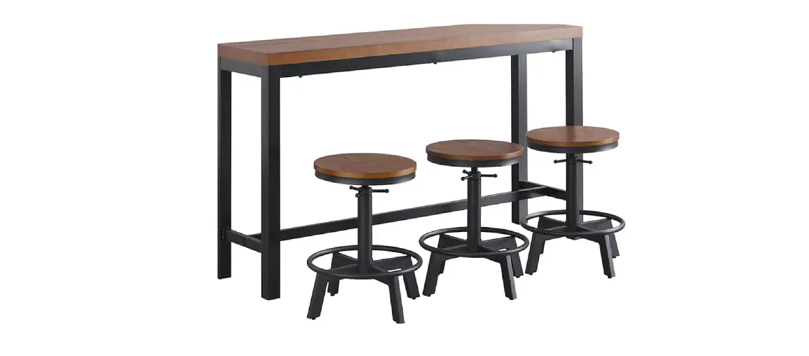 Ashley D320-223 Furniture Counter Height Dining Table Instruction Manual