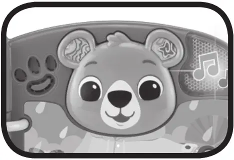 vtech Bear’s Dress and Discover Book - ACTIVITIES