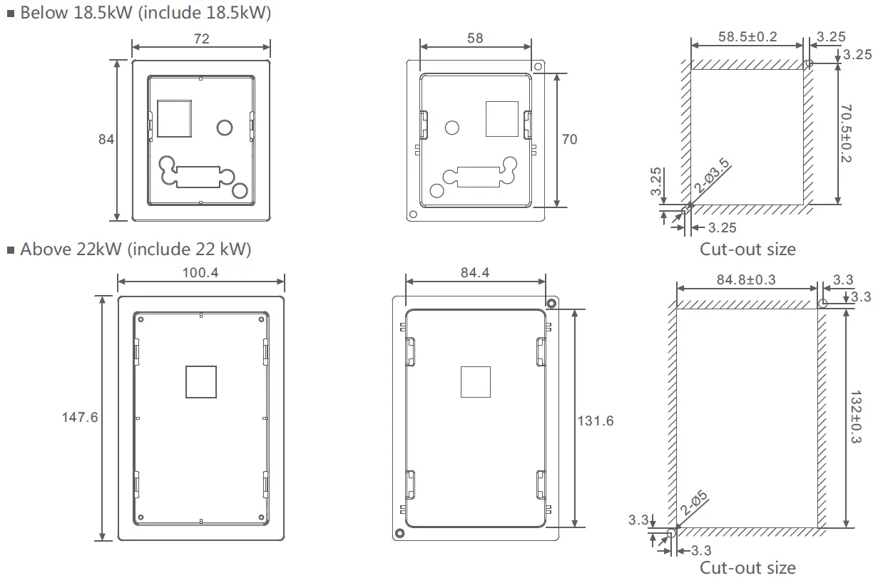 SAVCH S3100 A E Series Inverter General Vector Control 10
