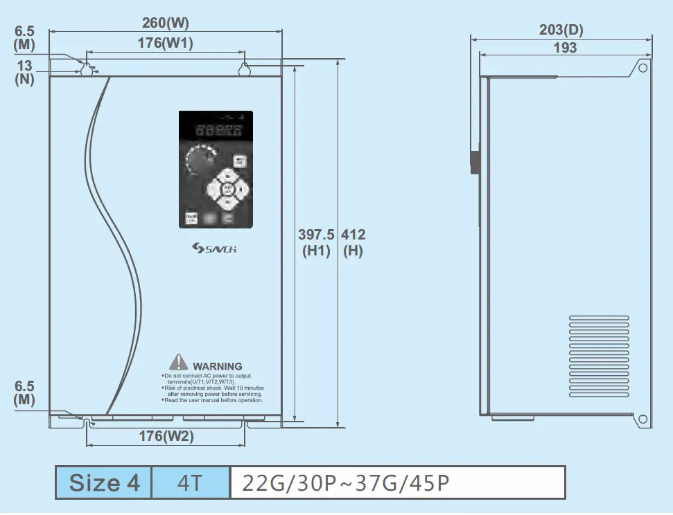 SAVCH S3100 A E Series Inverter General Vector Control 15
