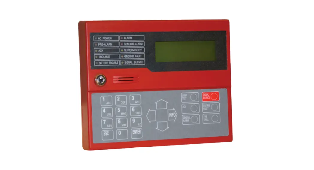 Potter Lcd-an Lcd Annunciator Owner's Manual