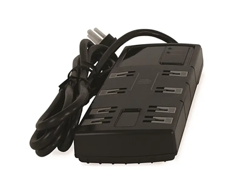 Kendall Howard 1918-1-000-08 8 Outlet Power Strip Instructions