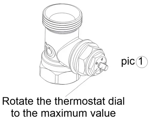 Rotate the Thermostat