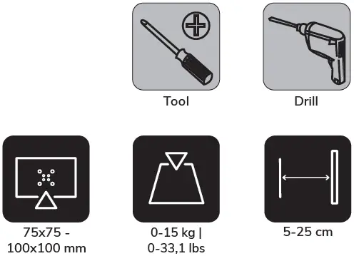 Neomounts-FPMA-W820-TV-mount-fig-1
