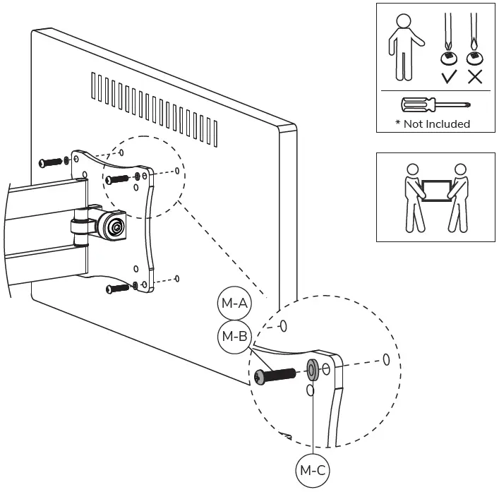 Neomounts-FPMA-W820-TV-mount-fig-5