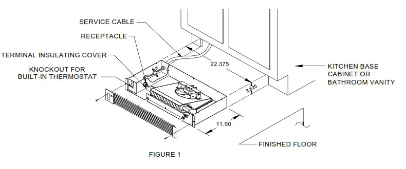 TPI TSH20J Electric Forced Air Heater -