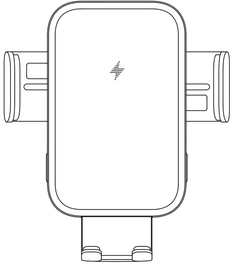 KOAKUMA X6 Three Axis Linkage Wireless Charger Car Holder-