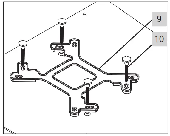 Xilence XC980 ARGB LED Water Coolers - Choose the right mounting holes