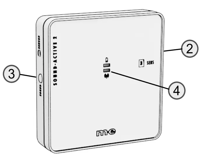 m-e FG-16 Wireless Doorbell Set 1