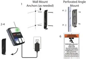 Mount and Power Aladdin Connect