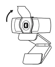 logitech C920s Pro HD Webcam - ATTACH THE PRIVACY SHUTTER 3