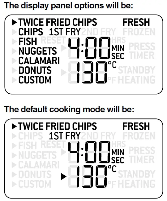 Sage the Smart Fryer™ BDF500 function