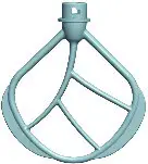 BluMill SL-9831 Stand Mixer -Flat beater