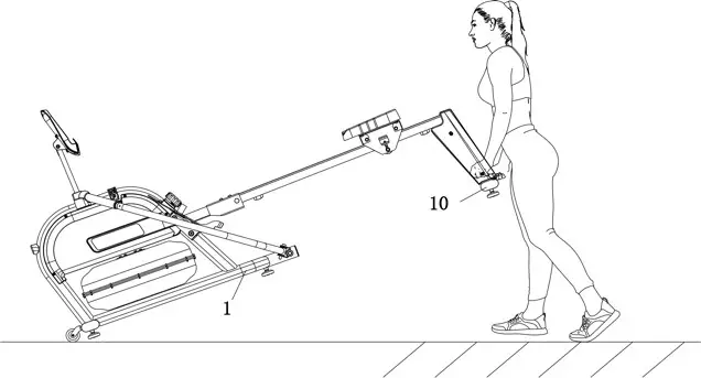 kogan FSWMHMR600A Water and Magnetic Hybrid-Moving the Rower