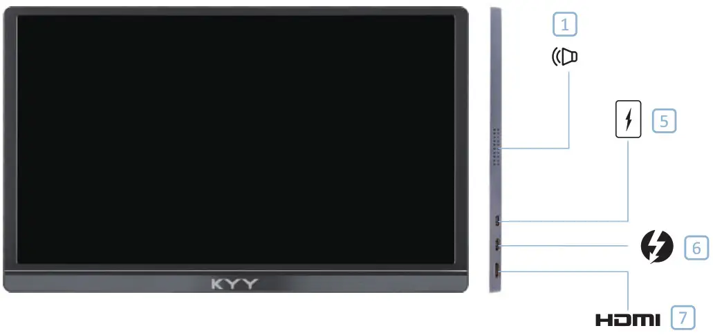 Full HD Portable Monitor Z3--Monitor Z3fg