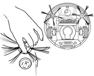 Installing the Side Brush Induction