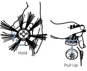 Removing the Side Brush Induction