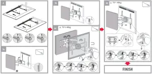 ONE FOR ALL WM4662 Full-Motion TV Mount - fig2