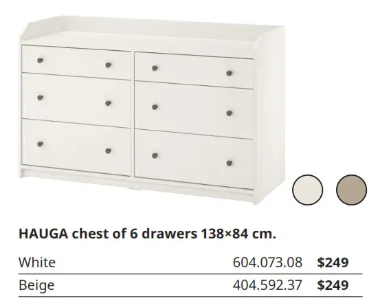 Chests of drawers 2