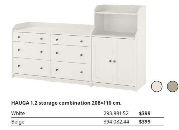 Clothes storage combinations 2